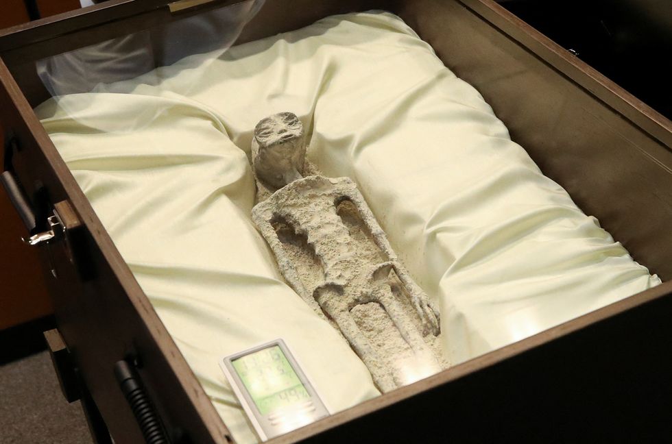 \u200bAlleged alien remains