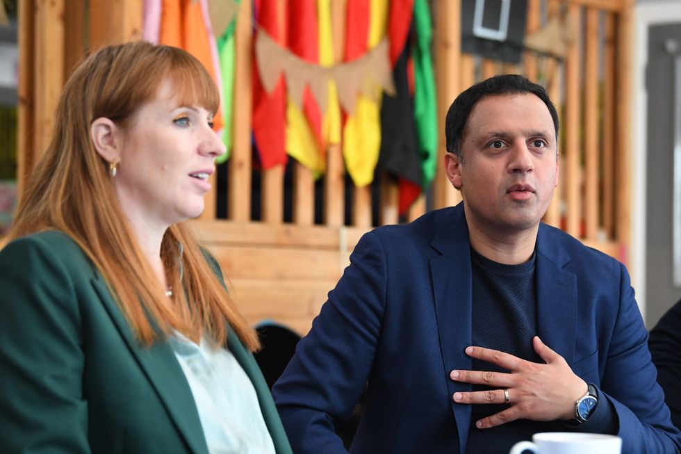 \u200bAnas Sarwar and Angela Rayner