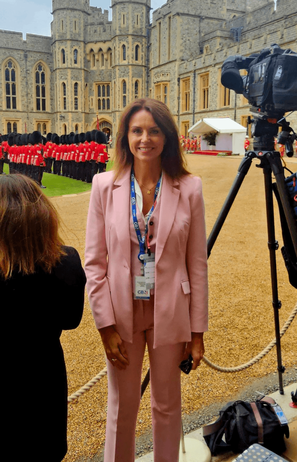 \u200bBev Turner at Windsor Castle