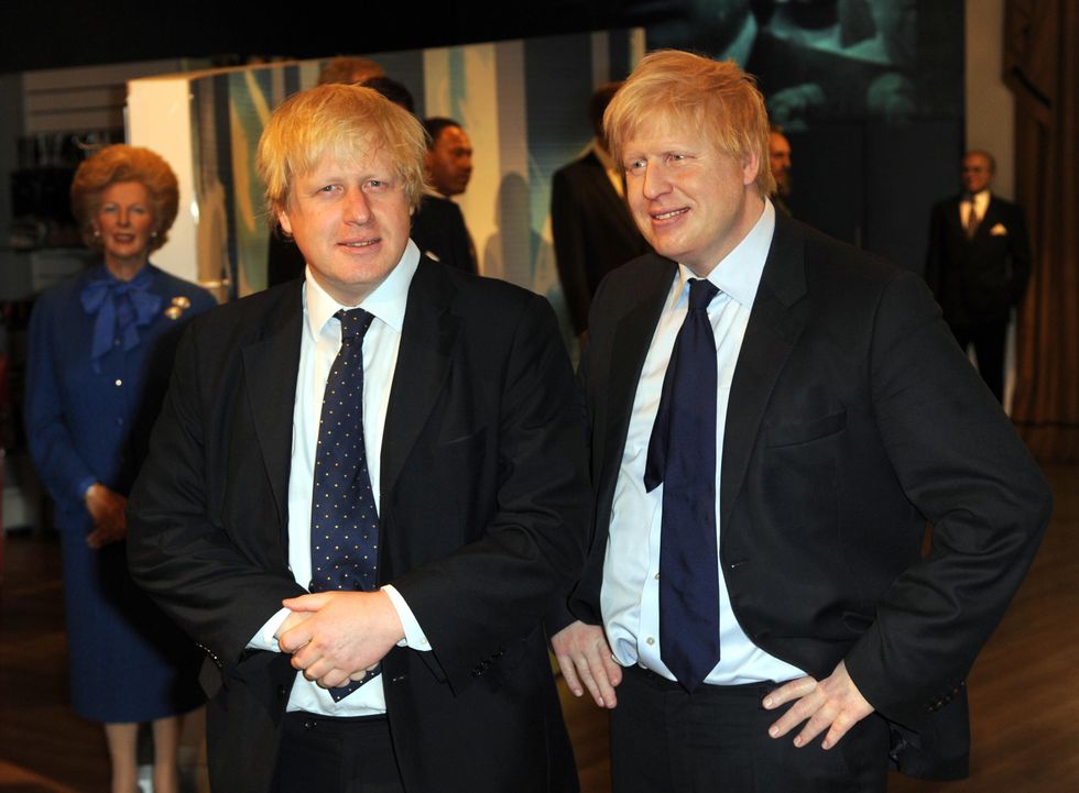 \u200bBoris Johnson waxwork