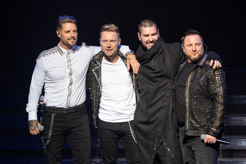 \u200bBoyzone's remaining members in 2019