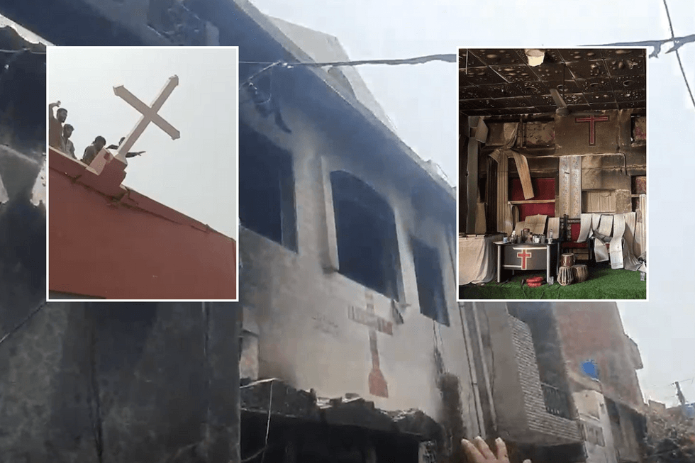 \u200bChurches have been destroyed in Pakistan