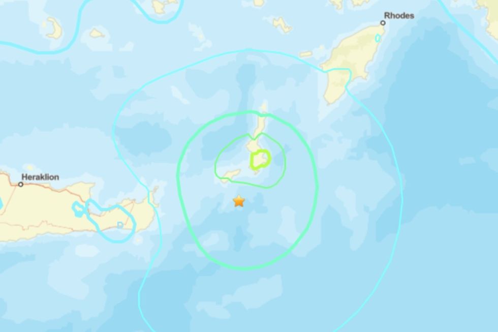 \u200bCrete earthquake: Where was the epicentre?