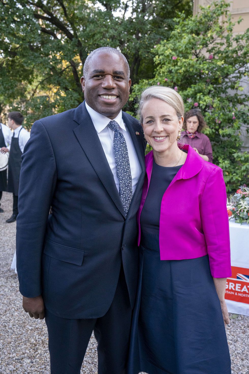 \u200bDavid Lammy and wife Nicola Green
