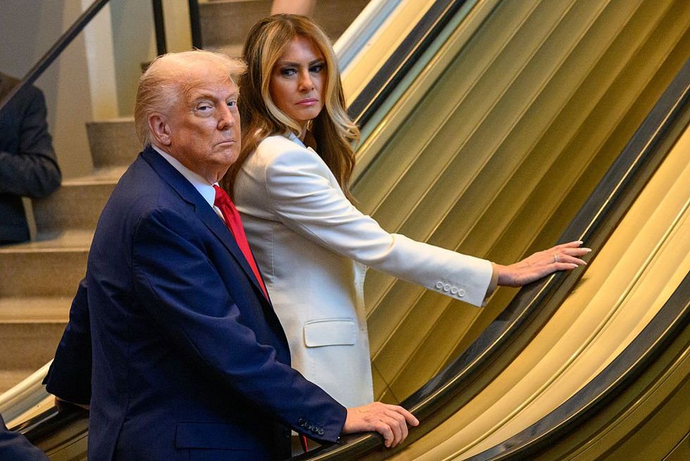 \u200bDonald Trump and Melania Trump