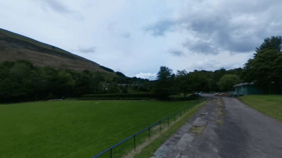 \u200bDuffryn Park where Lily's body was found on Monday night