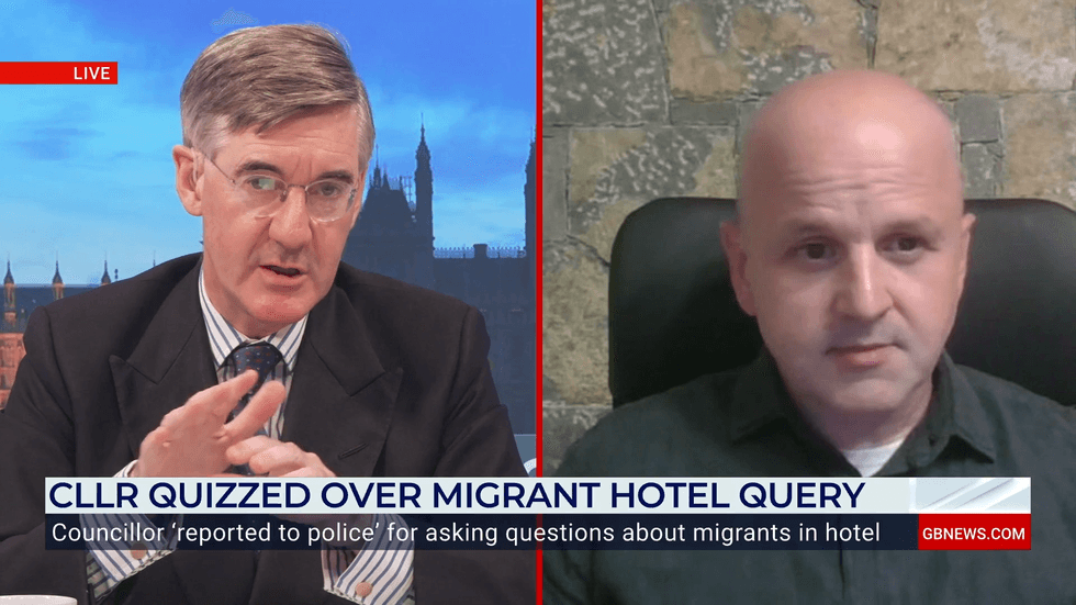 \u200bEdwards joined Jacob Rees-Mogg on GB News