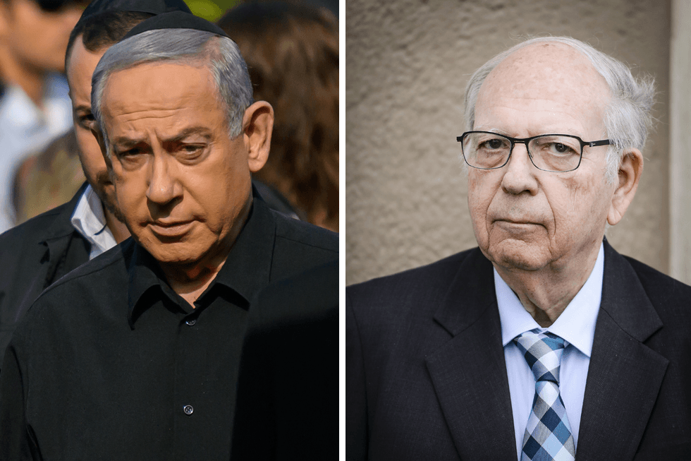 \u200bEfraim Halevy and Benjamin Netanyahu