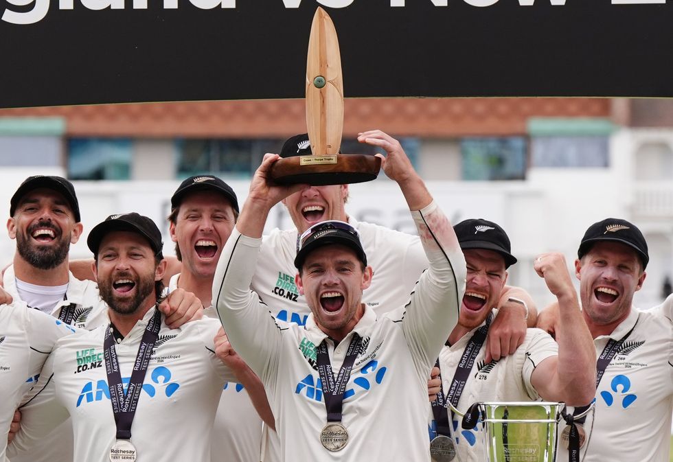 \u200bEngland have lost the third Rothesay Test against New Zealand 2-1
