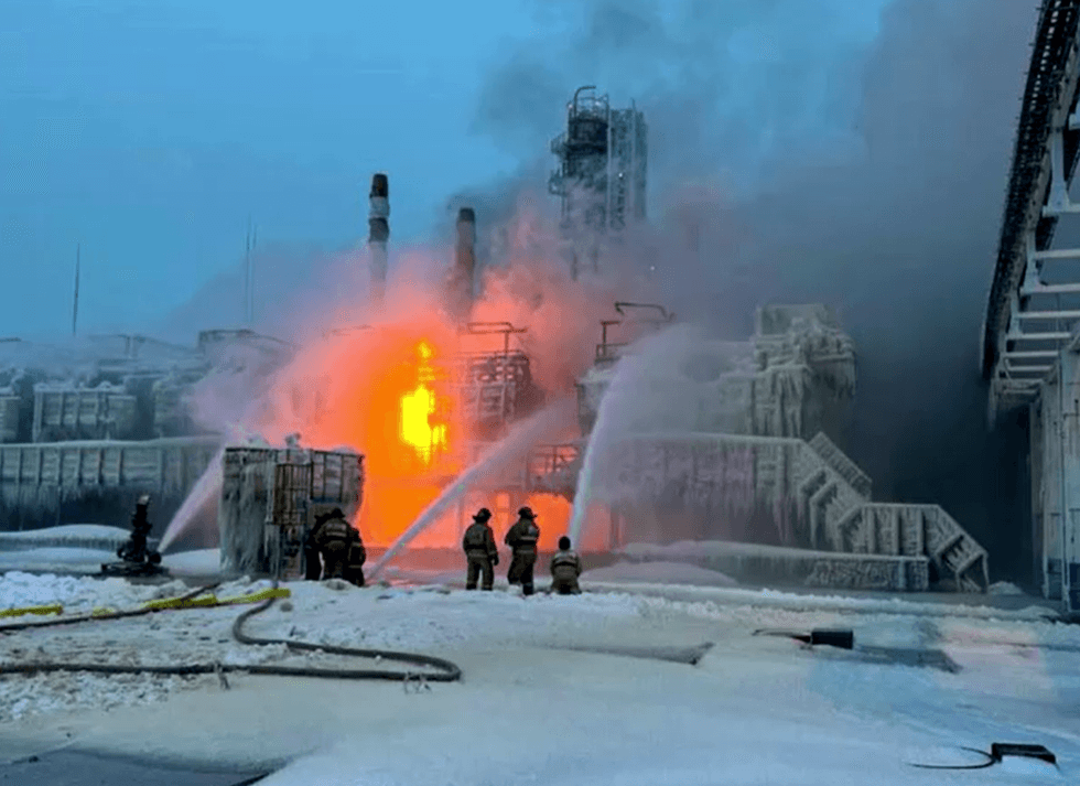 \u200bFire broke out at the facility