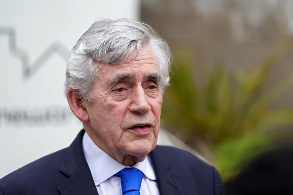 \u200bFormer Prime Minister Gordon Brown