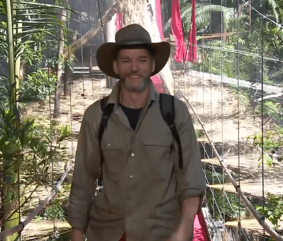 \u200bFred exiting the jungle