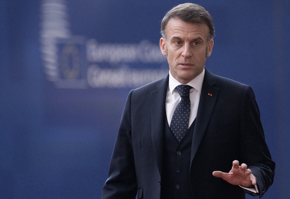 \u200bFrench President Emmanuel Macron