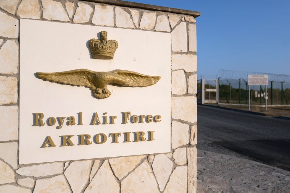 \u200bGeneral view of RAF Akrotiri in Cyprus