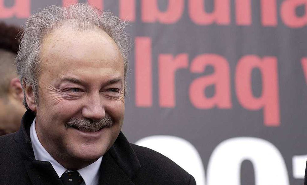 \u200bGeorge Galloway at an anti-Iraq war protest in 2006