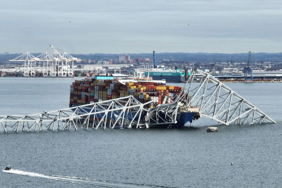 \u200bInvestigators are still at the scene in Baltimore