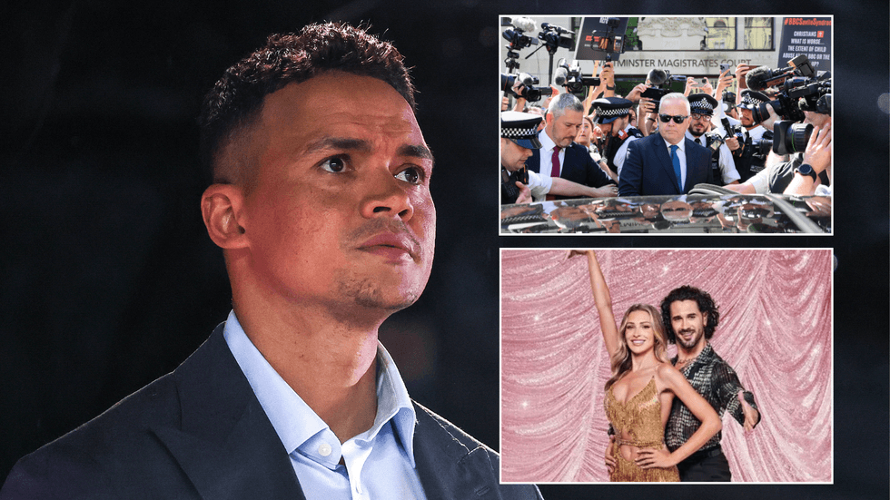 \u200bJermaine Jenas/Huw Edwards/Strictly
