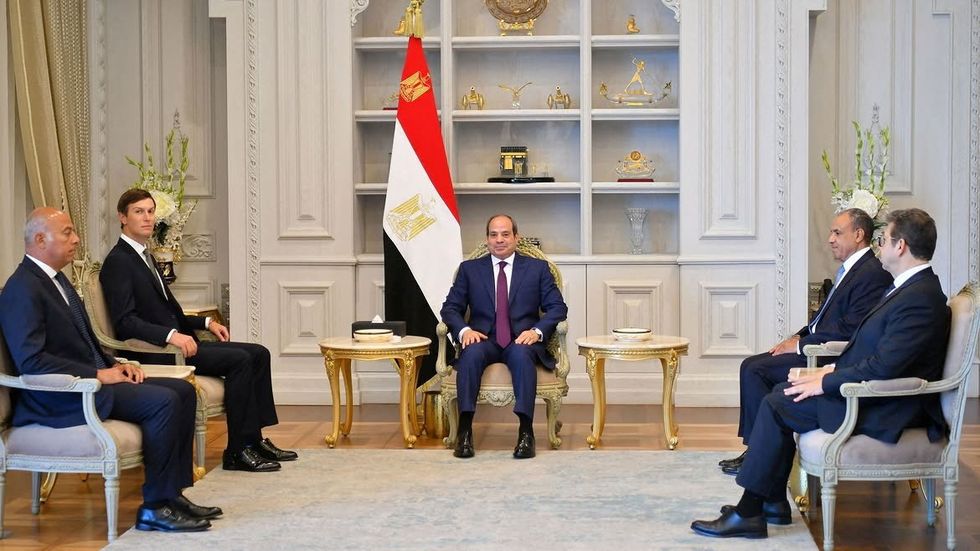 \u200bKushner met with Egyptian President Abdel Fattah al-Sisi