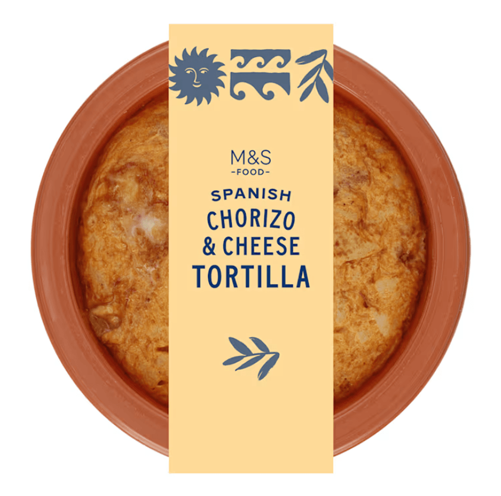 \u200bM&S Spanish Chorizo & Cheese Tortilla