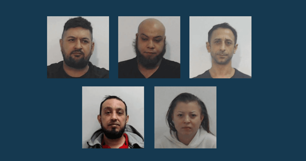 \u200bMarian Cumpanasoiu, 37, Remus Stan, 34, Catalan Dobre, 44, Cristian Urlateanu, 41, and Alexandra Bugonea, 34, were convicted of a number of offences at the High Court in Glasgow on Thursday, January 9