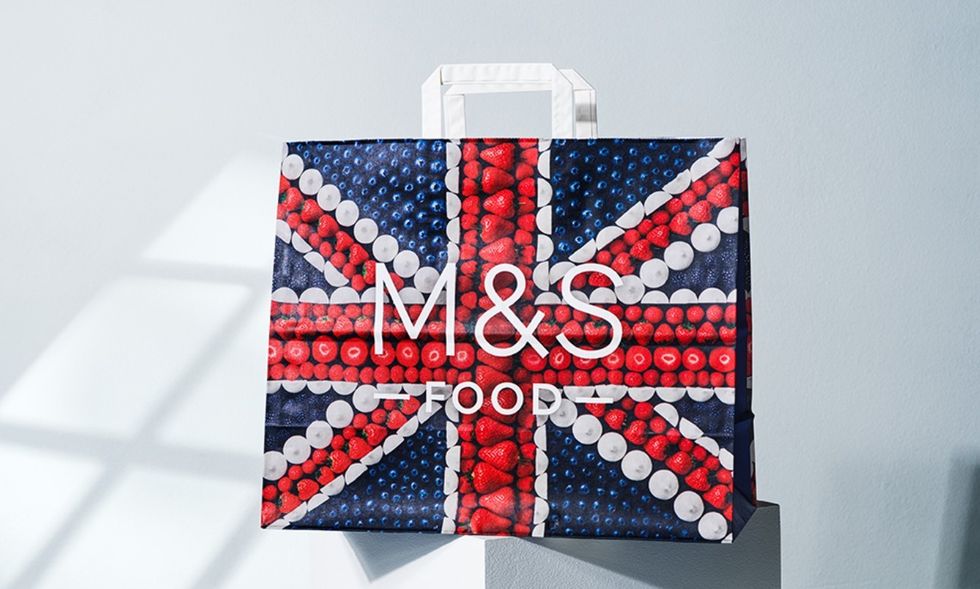 \u200bMarks & Spencer paper bag