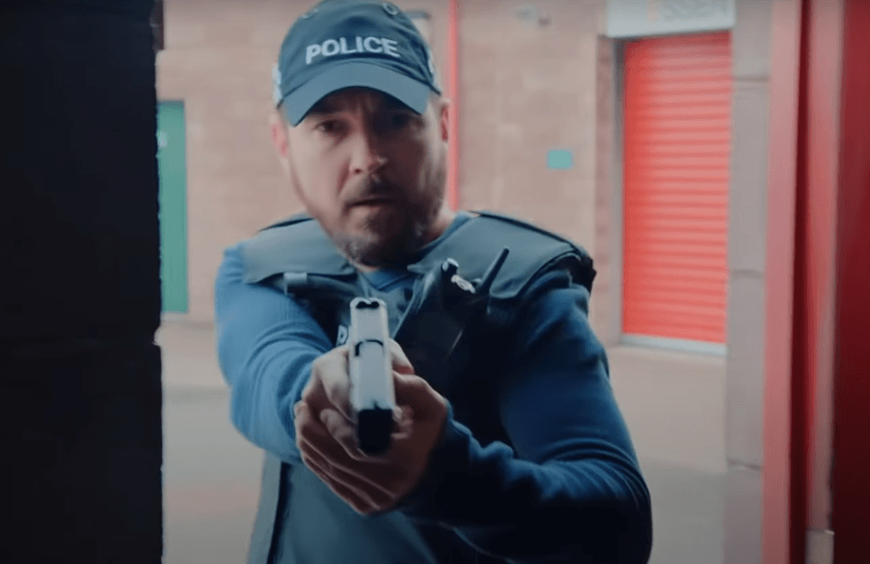 \u200bMartin Compston as Detective Sergeant Steve Arnot