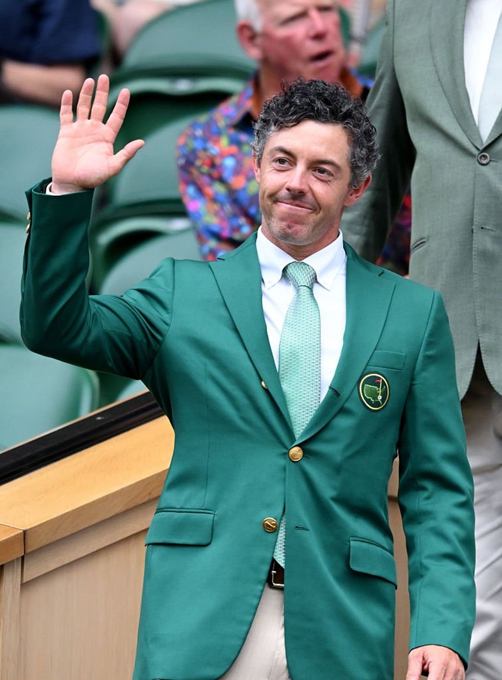 \u200bMcIlroy watched Jannik Sinner's second-round contest