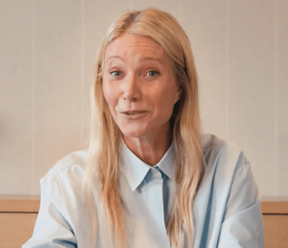 \u200bPaltrow featured in the tech company's advert