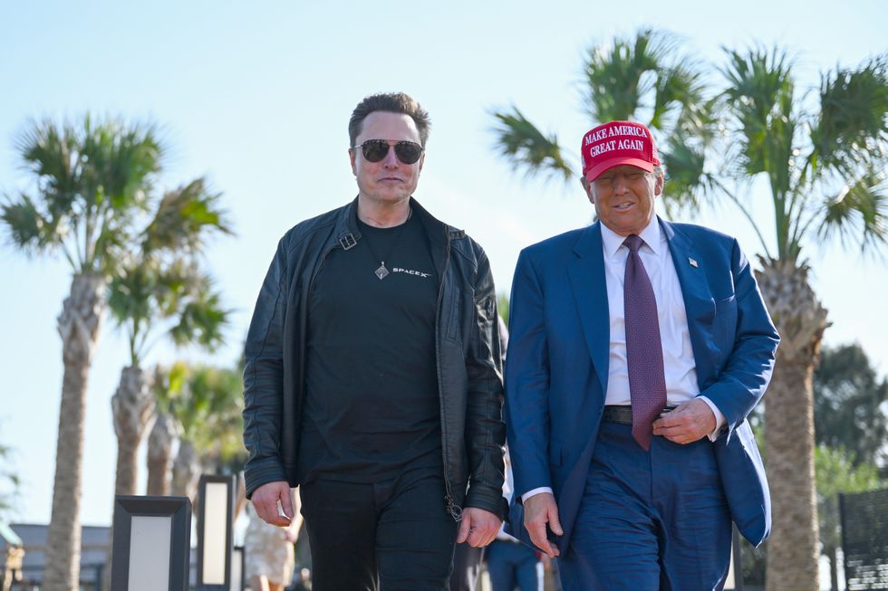 \u200bPresident Donald Trump and Elon Musk