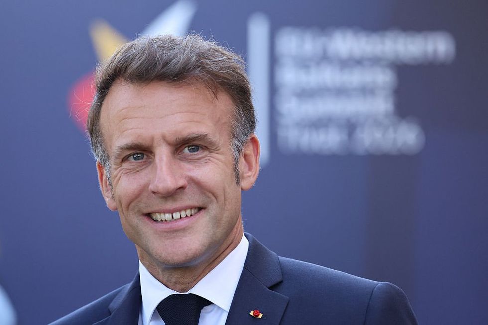 \u200bPresident Emmanuel Macron