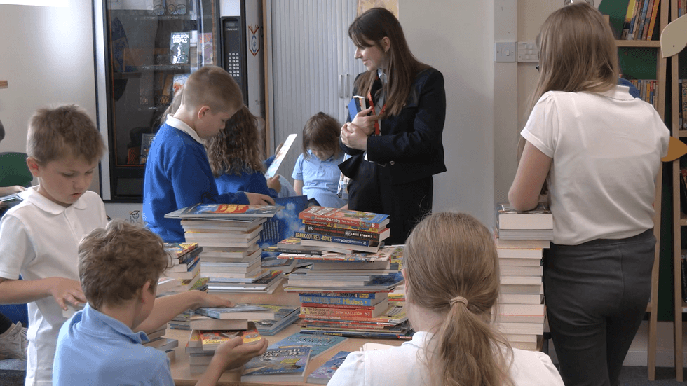 \u200bPupils at Oldfleet Primary School