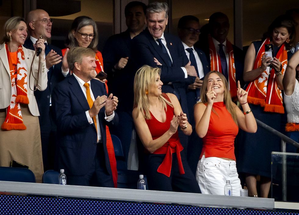 \u200bQueen Maxima, King Willem-Alexander, and 19-year-old Princess Ariane