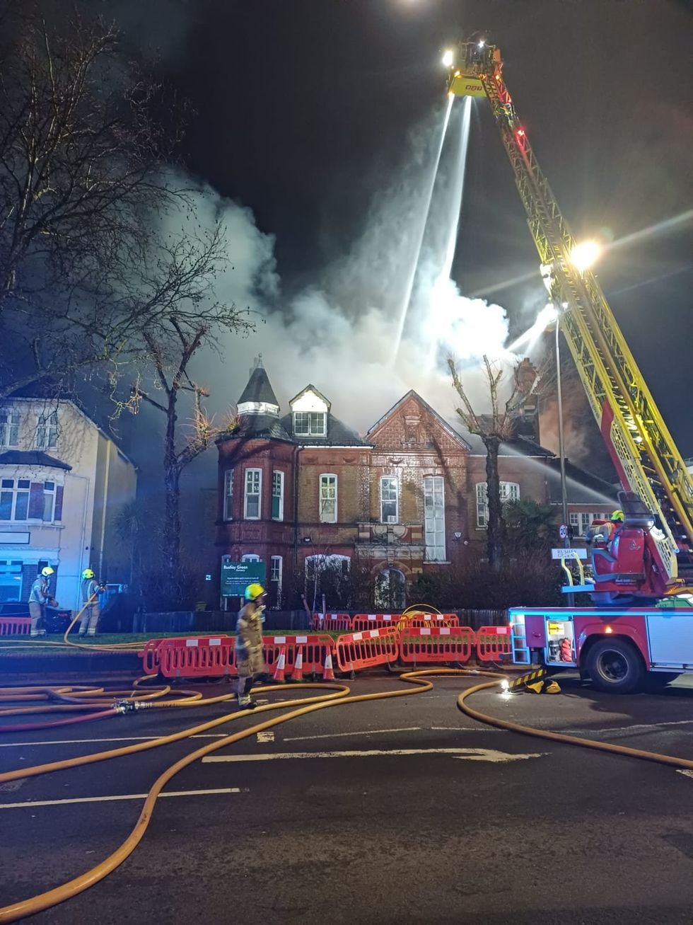 \u200bRushey Green Nursery fire