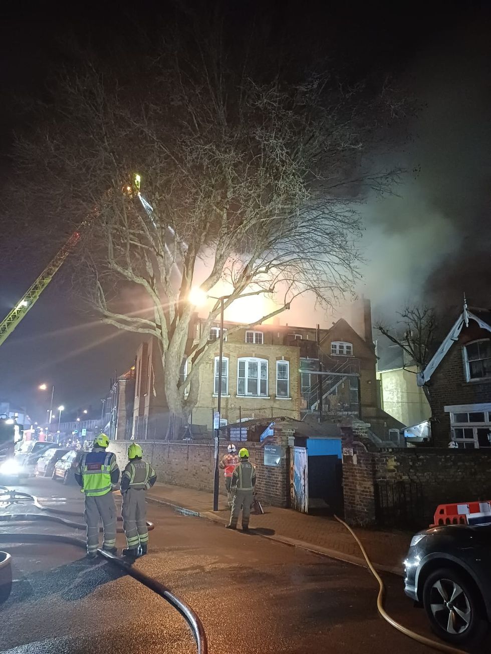 \u200bRushey Green Nursery fire