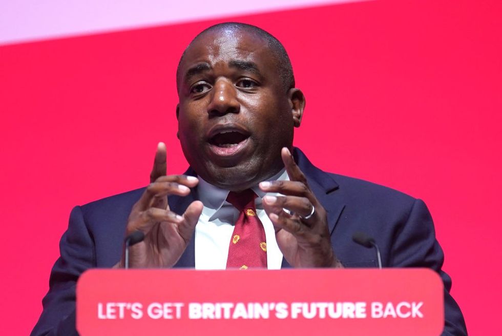 \u200bShadow foreign secretary David Lammy