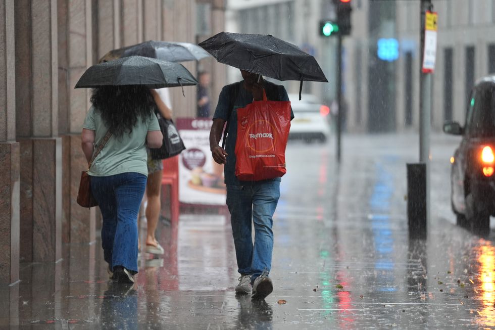 \u200bSome 30-40mm of downpour and frequent lightning and hail are expected