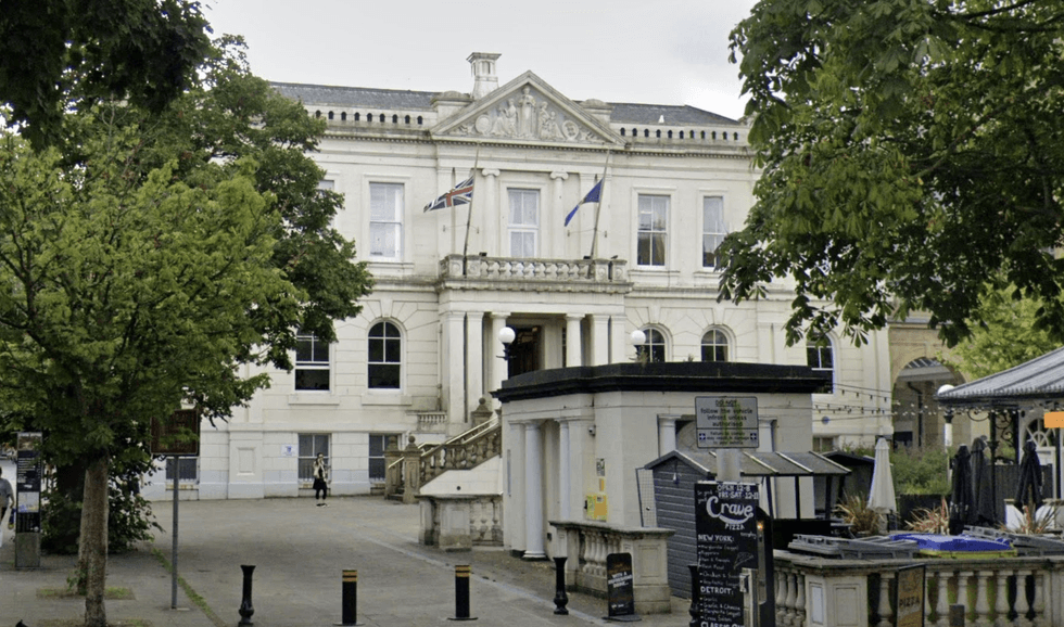 \u200bTh\u200be meeting at Southport Town Hall was disrupted