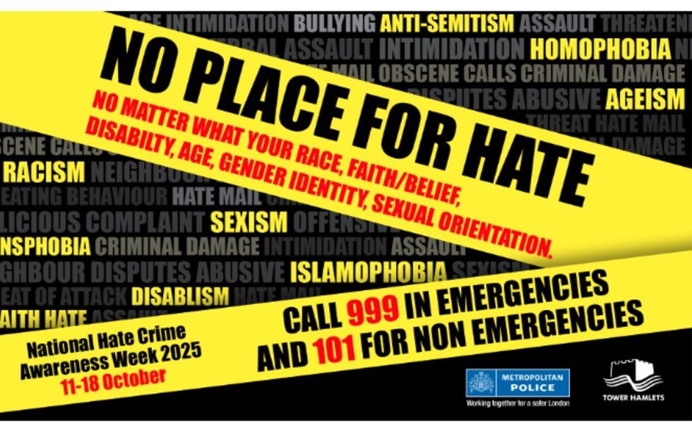 \u200bThe amended poster with antisemitism visible from the top