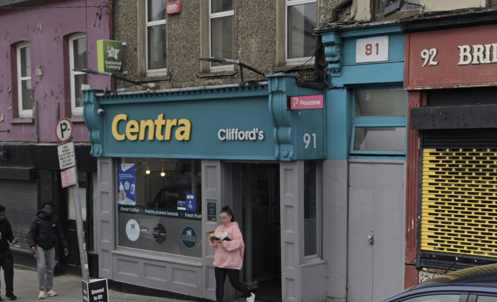 \u200bThe Centra in Cork City where the winning ticket was purchased