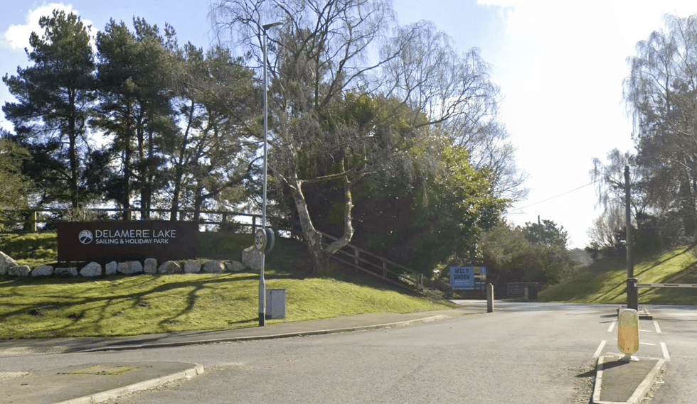 \u200bThe entrance to Delamere Lake
