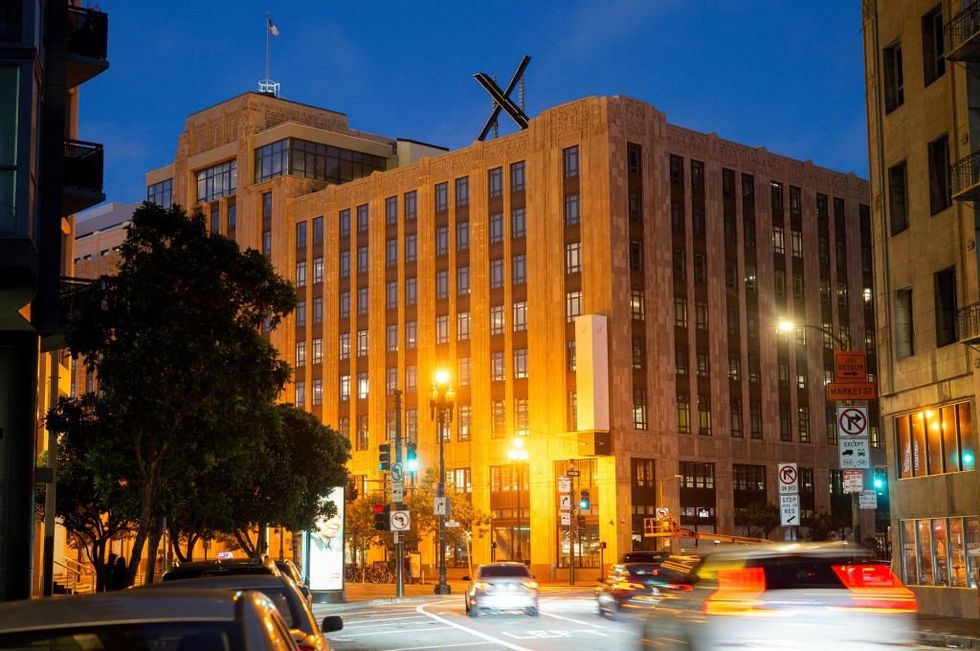\u200bThe former X headquarters