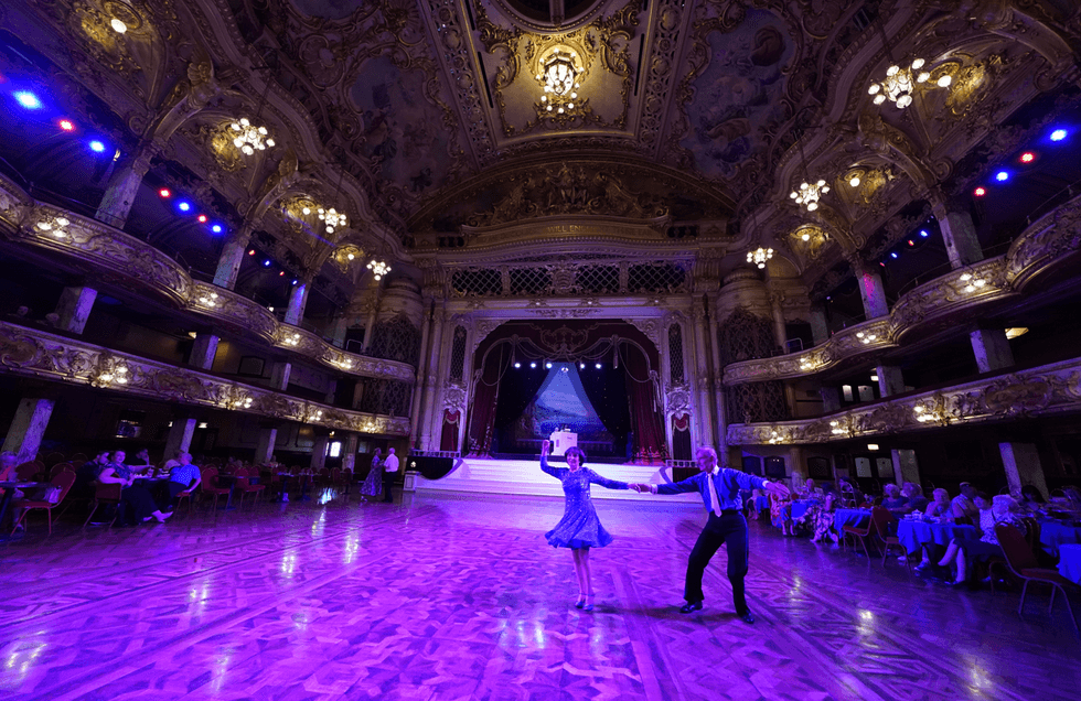 \u200bThe iconic Blackpool ballroom