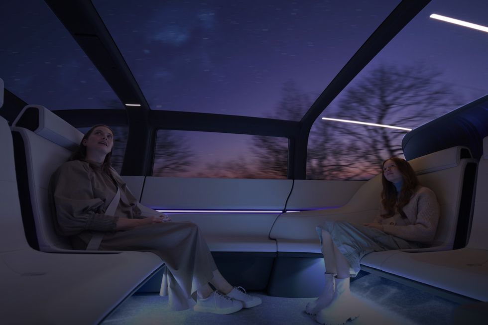 \u200bThe interior of the Honda Space-Hub