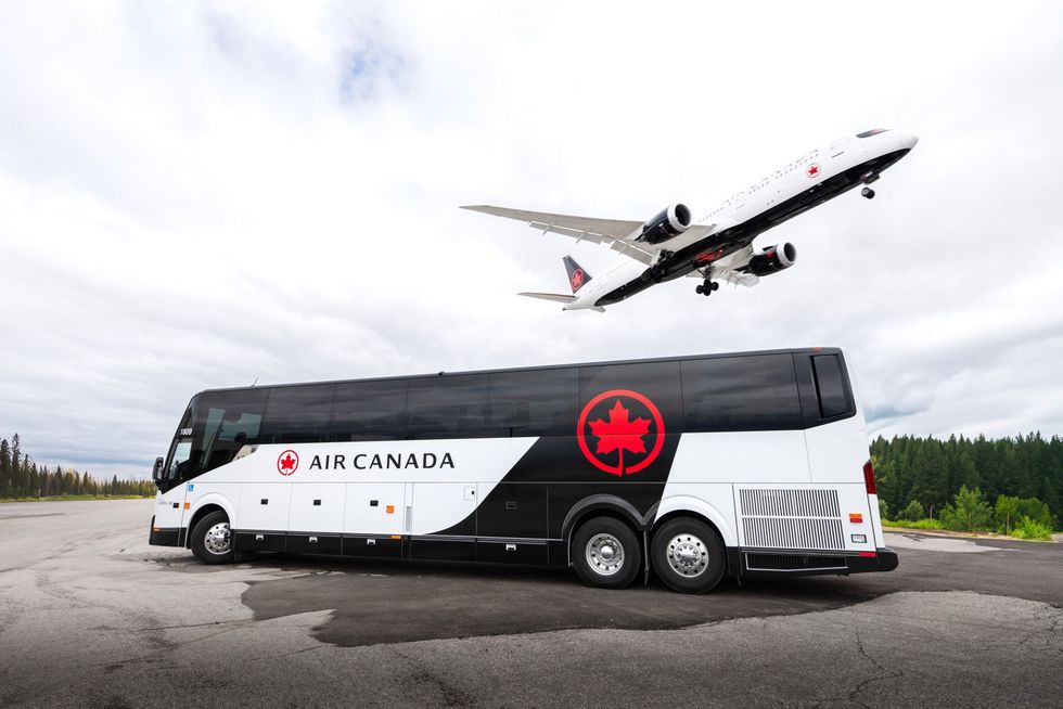\u200bThe transport company also partners with Air Canada
