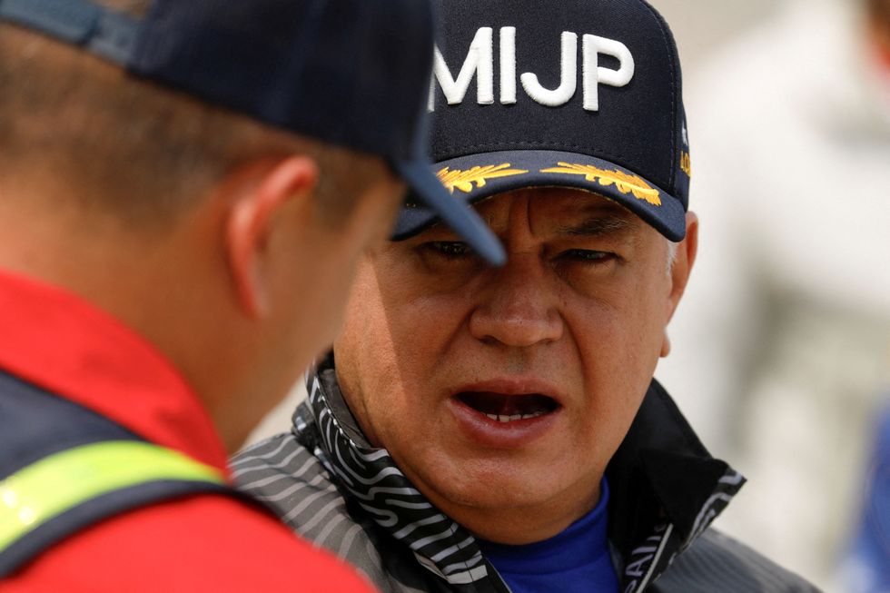 \u200bVenezuela's Interior Minister Diosdado Cabello