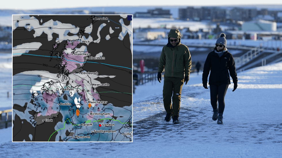 \u200bWX Charts winter overview map