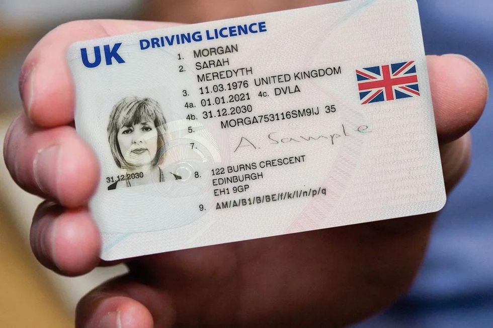 UK driving licence