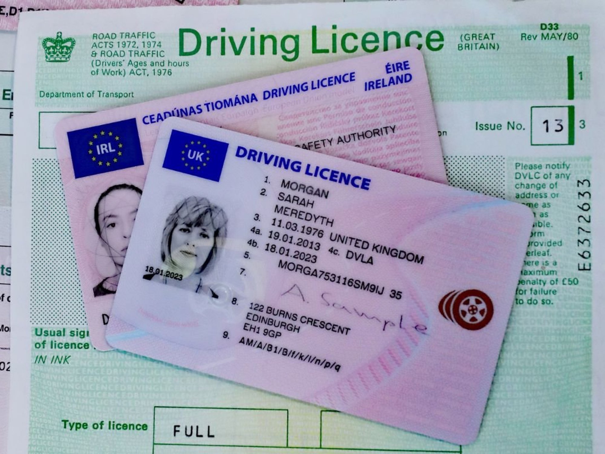 UK driving licence