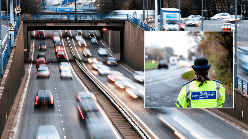 UK roads and police