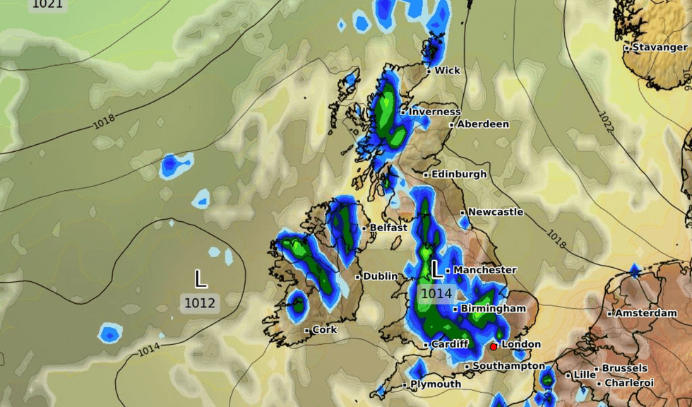 UK weather forecast